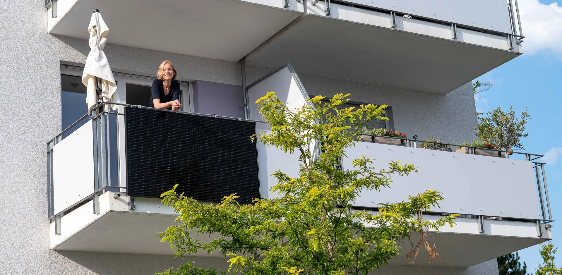 Balkonkraftwerk Hofheim am Taunus